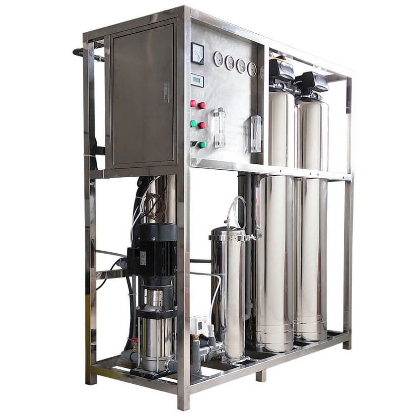 Integrated RO(reverse osmosis) Well/River Water Treatment Plant 500LPH