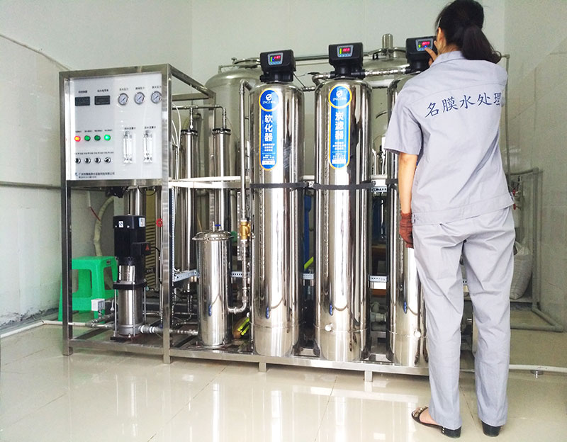 1000LPH RO plant in food workshop