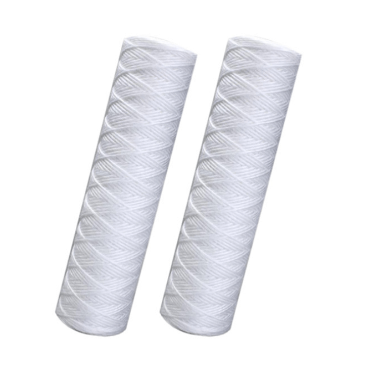 5-micron spun cotton water PP filter cartridge sediment yarn filtration filter 10/20/30/40 inch