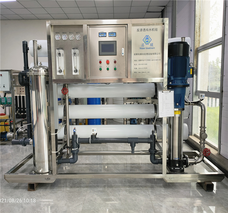 Automatic Siemens PLC touchscreen controlled RO filtering system 10000LPH tap/river/well/underground water